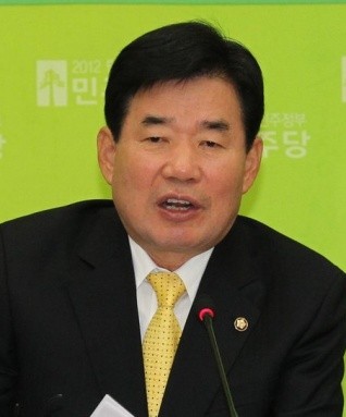 ▲ 김진표 민주당 원내대표는 6일 한미 자유무역협정(FTA) 비준동의안 처리와 관련해 