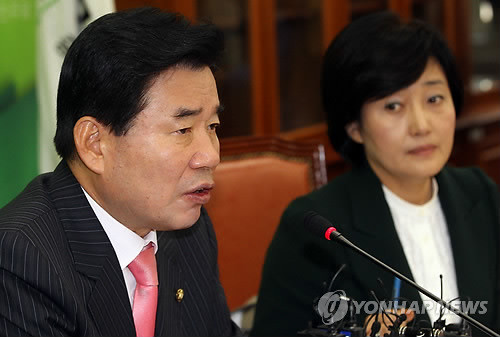 ▲ 민주당 김진표 원내대표 ⓒ연합뉴스