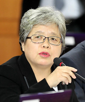 ▲ 강명순 한나라당 의원이 지난 16일부터 한미 FTA 동의안의 원만한 합의처리 등을 기원하는 금식기도에 돌입했다. ⓒ 연합뉴스