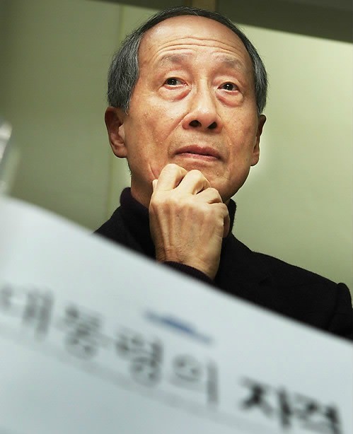 ▲ 21일 오후 서울 중구 정동 한 식당에서 윤여준 전 환경부장관 책 '대통령의 자격' 출간간담회가 열리고 있다. ⓒ연합뉴스