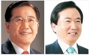 ▲ ⓒ 박준영 전남지사와 강운태 광주시장