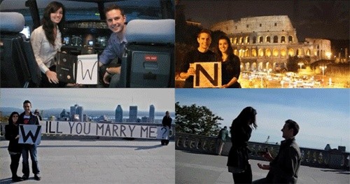 ▲ 6년동안 준비한 청혼 영상이 화제다. ⓒ 풀빵 영상 캡쳐