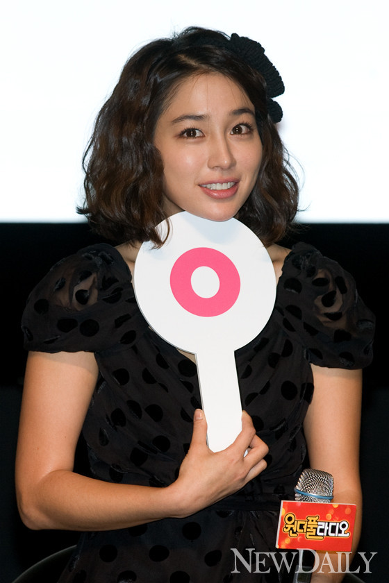 ▲ 배우 이민정이 원더풀 라디오 제작보고회에 참석했다.ⓒ 고경수기자.