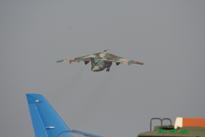 ▲ 이륙대기중인 항공자위대의 C-1 수송기