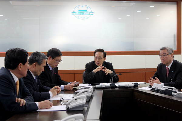 ▲ 19일 비상 국가안전보장회의ⓒ