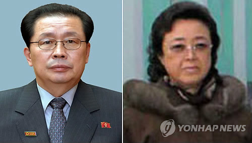 ▲ 김정은의 최측근으로 부상한 장성택-김경희 부부 ⓒ연합뉴스