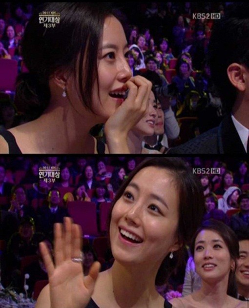 ▲ 문채원이 이상형을 공개했다. ⓒ kbs연기대상 방송화면 캡쳐