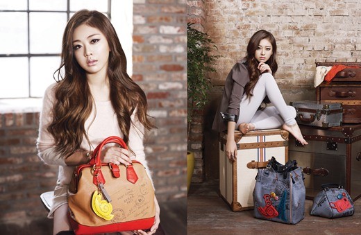 ▲ 권리세가 캐주얼 가방 브랜드 모델로 발탁돼 화제다. ⓒ 키이스트