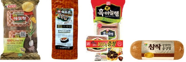 ▲ 국내 프리미엄 햄