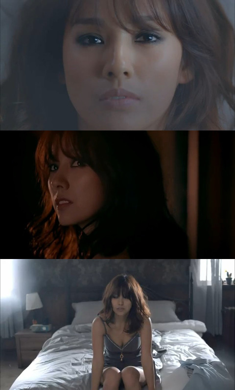 ▲ 가수 이효리가 같은 소속사 후배 걸그룹 스피카의 '독하게' 뮤비에 출연했다. ⓒ B2M 엔터테인먼트 제공