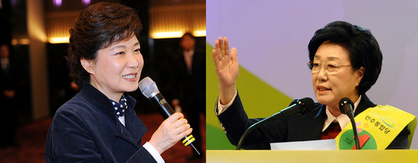 ▲ 한명숙 전 총리가 민주통합당 신임 당 대표로 선출됨에 따라 향후 정국은 한나라당 박근혜 비대위원장과의 결전으로 이어질 전망이다. ⓒ 뉴데일리