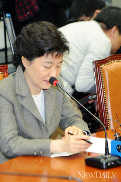 ▲ 박근혜 한나라당 비상대책위원장ⓒ양호상 기자