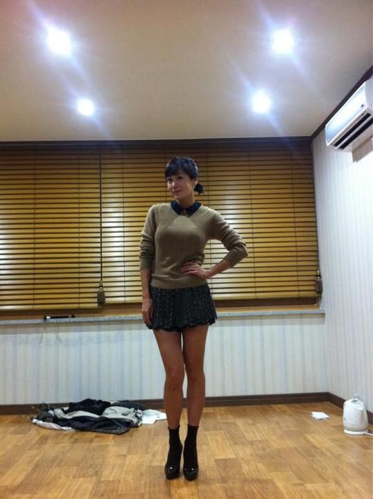 ▲ 배우 김정은은 종편에 대한 선입견에 일침을 가했다. ⓒ 김정은 트위터