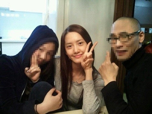 ▲ 소녀시대 윤아의 민낯 사진이 공개됐다. ⓒ 온라인커뮤니티