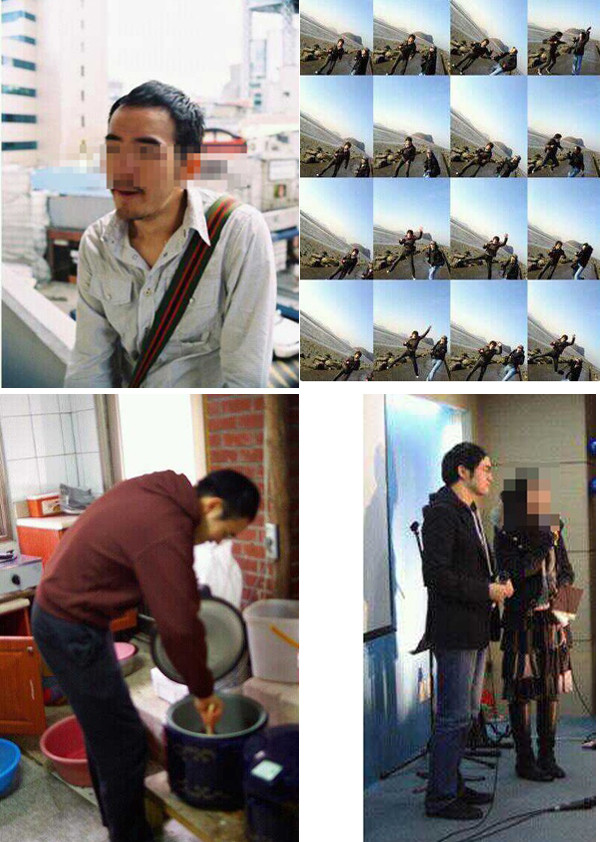 ▲ 강용석(무소속) 의원이 30일 자신이 운영하는 블로그에 게재한 박원순 시장 아들 박주신씨의 모습.