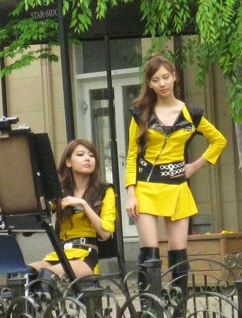 ▲ 소녀시대 서현의 미친 비율의 몸매가 화제가 되고 있다. ⓒ 온라인 커뮤니티