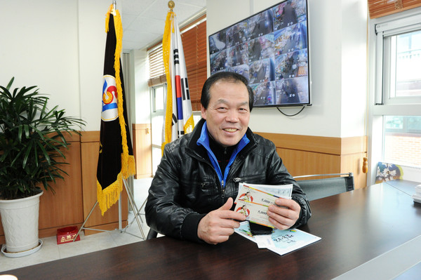 ▲ 신원시장 진병호 상인회장 ⓒ 양호상 기자