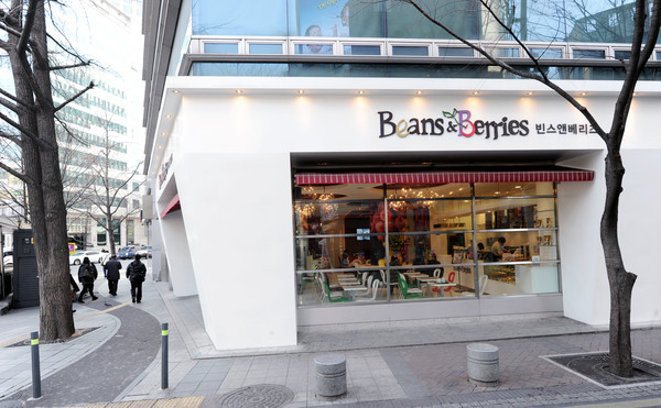 ▲ 한화그룹에서 운영하는 커피숍 빈스앤베리즈 전경 ⓒ 양호상 기자
