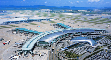 ▲ 전국 이용자 접근시간이 가장 오래 걸리는 인천 국제공항.