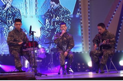 ▲ 지난 1월 본선에 진출하게 된 육군 21사단의 출전팀.