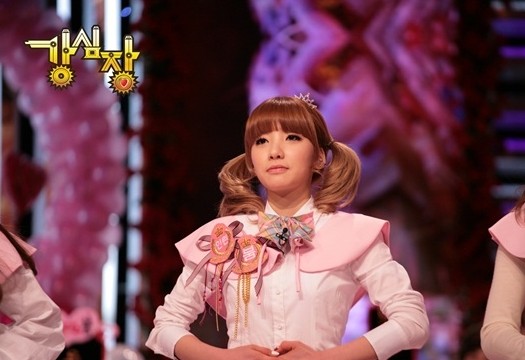 ▲ 걸그룹 레인보우의 지숙이 데뷔 전 만났던 남자친구에 대해 공개했다.  ⓒ sbs강심장 제공