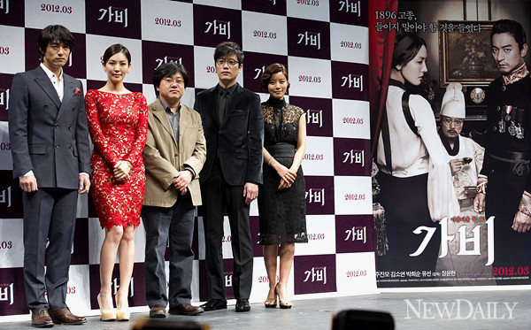 ▲ '가비'(감독 장윤현) 제작보고회에 참석한 출연진ⓒ양호상 기자