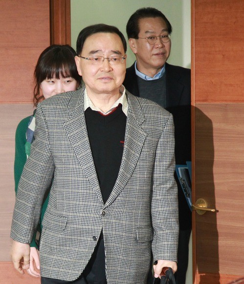 ▲ 새누리당 정홍원 공천위원장이 지난 19일 여의도 당사에서 열린 전체회의에 참석하고 있다. ⓒ연합뉴스