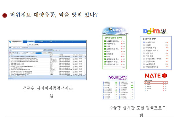 ▲ 선관위는 2012년부터 인터넷과 SNS 선거운동을 허용하는 한편 '허위사실 유포'를 집중단속하기로 했다.[자료출처: 김민배 관훈클럽 총무 발제문]