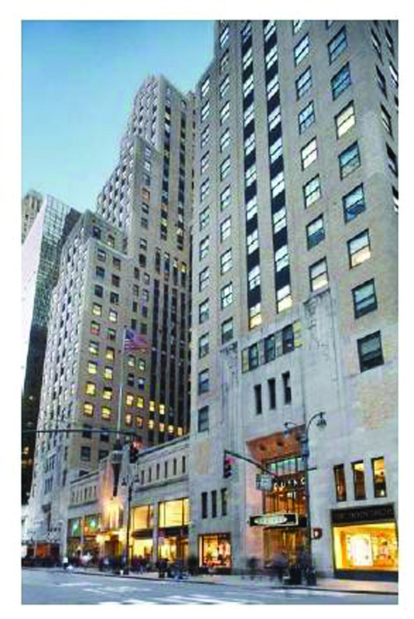 ▲ ⓒ뉴욕오피스 입주 건물.