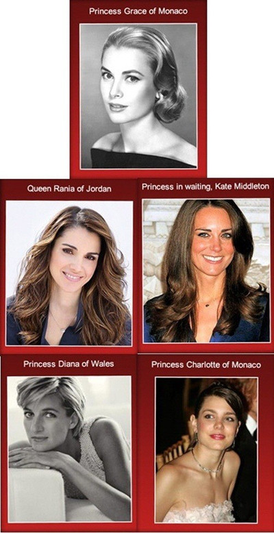 ▲ 세계 왕족 외모 순위가 공개돼 화제다. ⓒ 온라인 커뮤니티