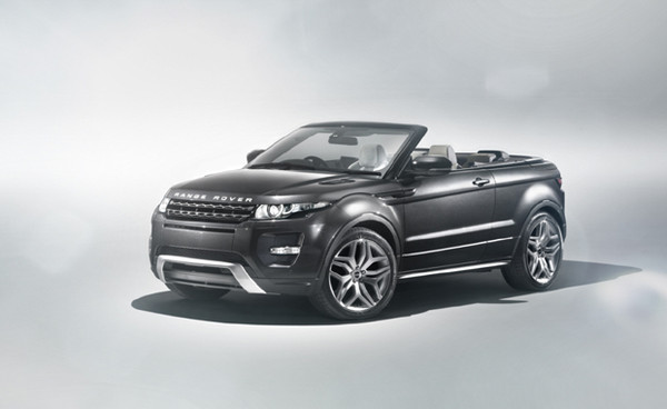 ▲ 재규어 랜드로버가 2012 제네바 모터쇼에 출품할 '레인지로버 이보크 컨버터블'.