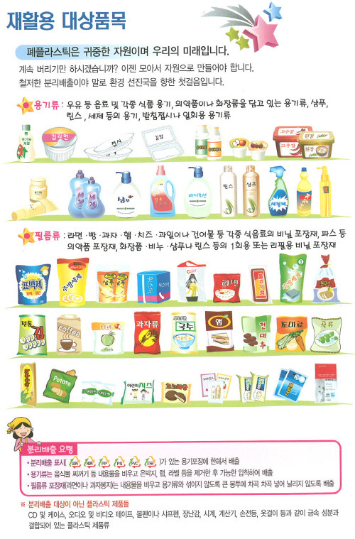 ▲ 서울시가 새로 개발한 폐비닐 재활용 기술 대상 품목. 시는 이번 기술을 통해 연간 약 22만톤의 폐비닐을 재생해 60억원의 경제효과 창출을 기대하고 있다.ⓒ뉴데일리