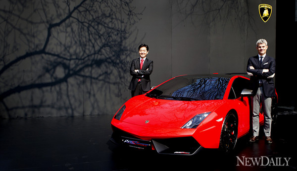 ▲ 세계의 150만대 한정판 람보르기니, '가야르도 LP570-4 슈퍼 트로페오 스트라달레' 국내 출시ⓒ양호상 기자