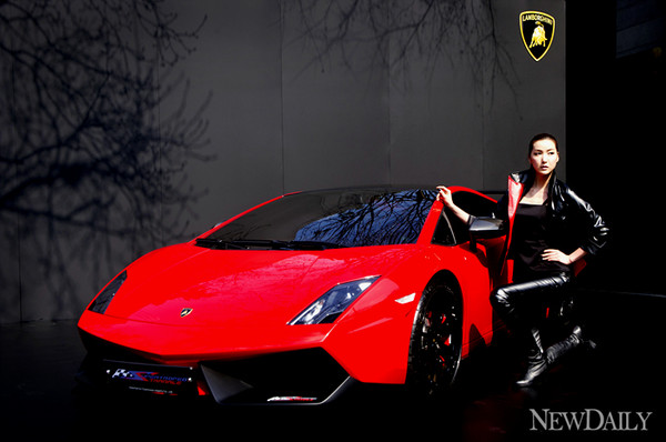 ▲ 세계의 150만대 한정판 람보르기니, '가야르도 LP570-4 슈퍼 트로페오 스트라달레' 국내 출시ⓒ양호상 기자