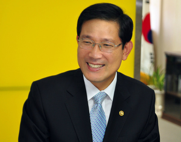 ▲ 새누리당 영등포갑 박선규 후보 ⓒ뉴데일리