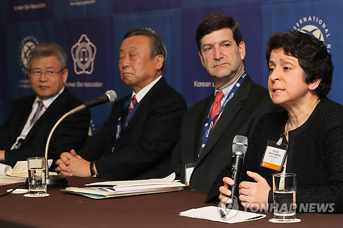 ▲ 작년 3월 4일 서울 장충동 신라호텔에서 열린 세계변호사협회(IBA) 국제중재회의.ⓒ 사진 연합뉴스