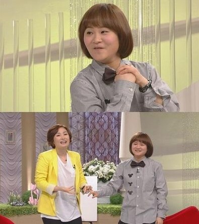 ▲ 개그우먼 김신영이 15kg을 감량해 화제다. ⓒ 박경림의 오 해피데이 캡쳐