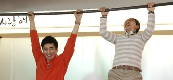 ▲ 힐링캠프에 출연한 차인표와 김제동.