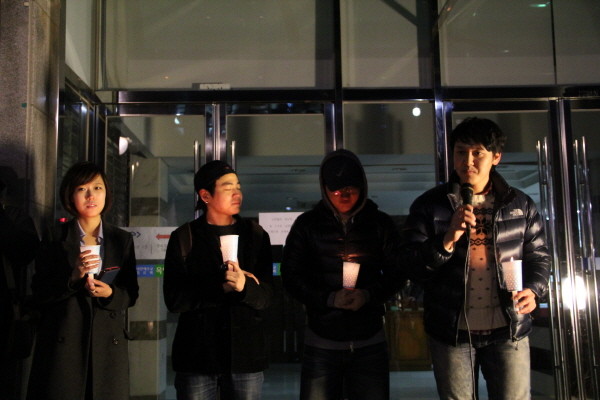 ▲ 대학생신문 '스쿱'의 언론국장인 윤상구 씨는 "탈북자 관련 기사를 많이 쓰고 취재하겠다"고 밝혔다. ⓒ 뉴데일리