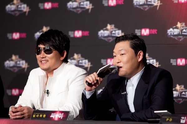 ▲ 왼쪽부터 이승철, 싸이.ⓒCJ E&M