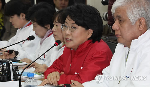 ▲ 새누리당 이혜훈 총선 종합상황실장 ⓒ연합뉴스