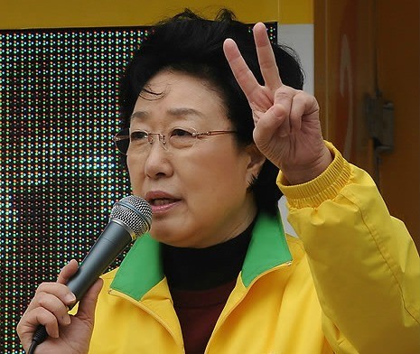 ▲ 노무현 정부에서 국무총리를 지낸 민통당 한명숙 대표 ⓒ연합뉴스