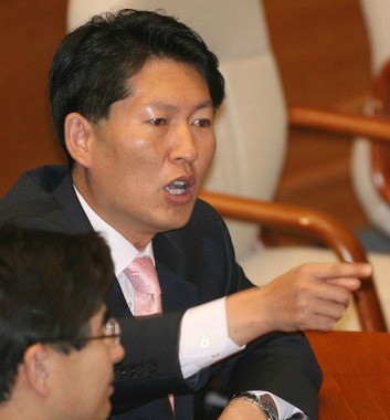 ▲ 서울 마포을 민통당 정청래 후보 ⓒ연합뉴스