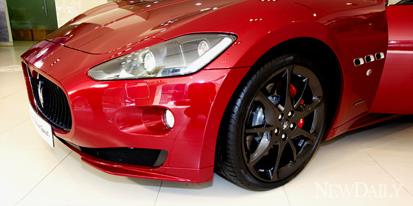 ▲ 마세라티 `그란카브리오 스포츠` 휠ⓒ양호상 기자