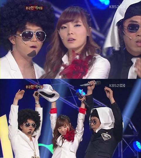 ▲ 신보라가 ‘짝’에 일침을 가했다. ⓒ 개그콘서트 방송화면 캡쳐