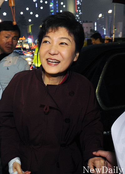 ▲ 박근혜 새누리당 선거대책위원장ⓒ양호상 기자