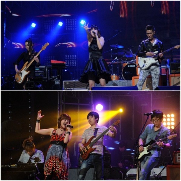 ▲ 위 예리밴드, 아래 시베리안 허스키.