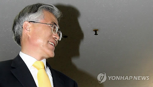 ▲ 민통당 문재인 상임고문 ⓒ연합뉴스