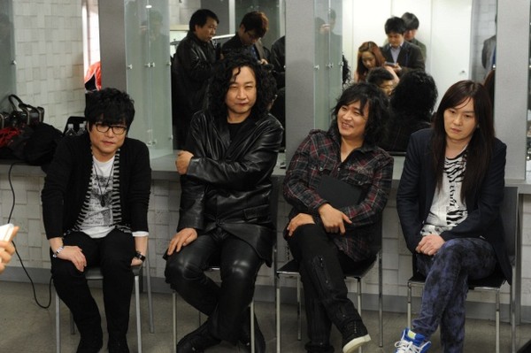 ▲ 왼쪽부터 유영석, 김도균, 신대철, 김경호.