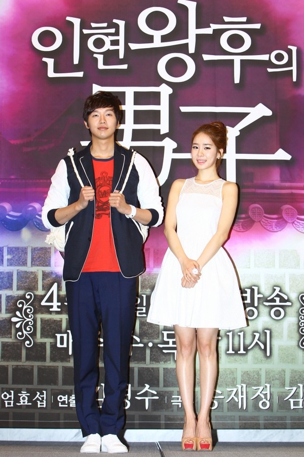 ▲ 왼쪽 지현우, 오른쪽 유인나.